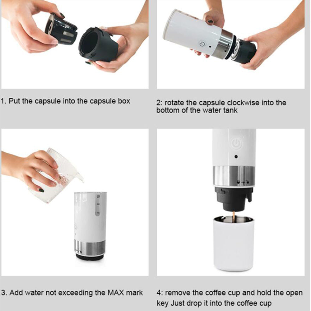 200ml Mini Coffee Machine - Premium Peaks