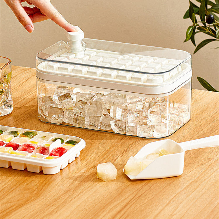 Lazy Ice Cube Tray with Storage Box - Premium Peaks