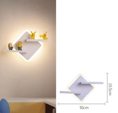 LED USB Round Square Wall Light - Premium Peaks