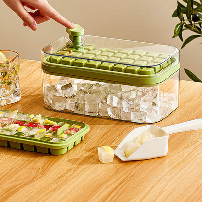 Lazy Ice Cube Tray with Storage Box - Premium Peaks