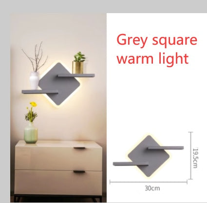 LED USB Round Square Wall Light - Premium Peaks