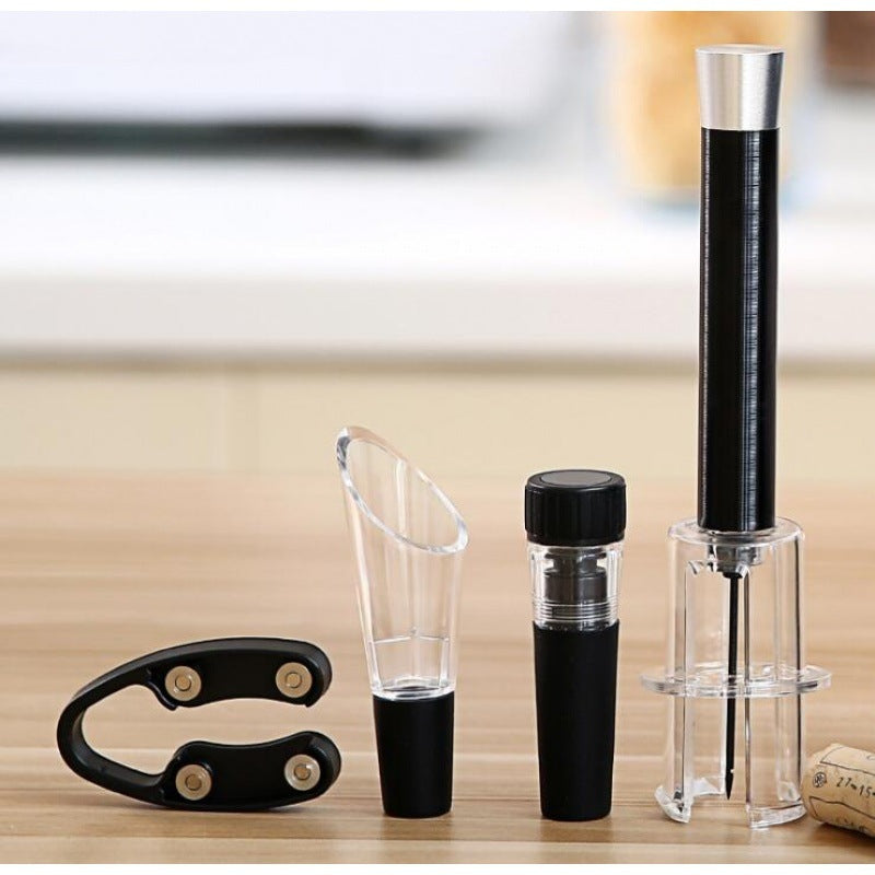 Needle Air Pressure Wine Opener Set - Premium Peaks