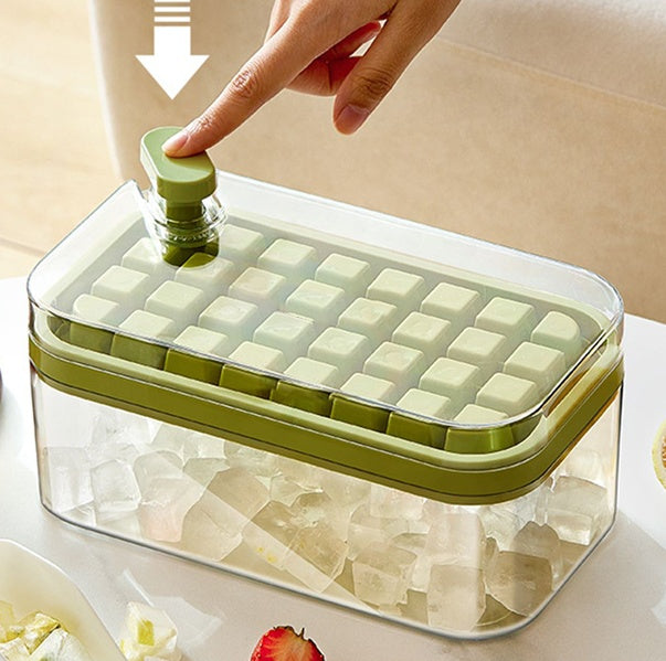 Lazy Ice Cube Tray with Storage Box - Premium Peaks