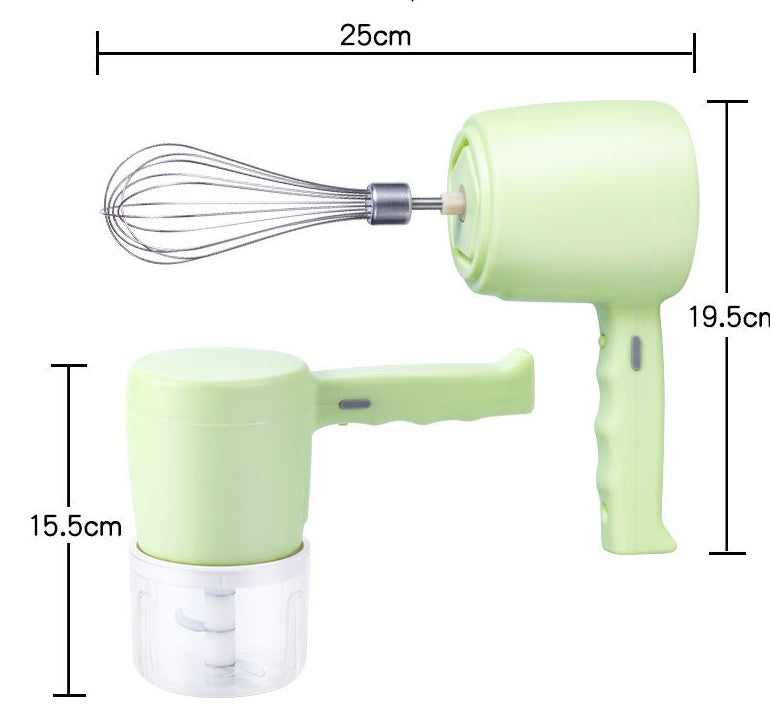 2-In-1 USB Multifunctional Hand Mixer & Food Processor - Premium Peaks