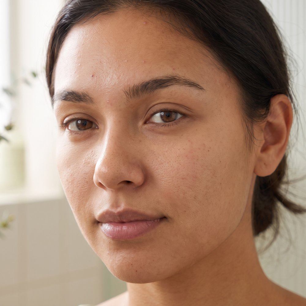 Updraft Pore Vacuum before - congested skin